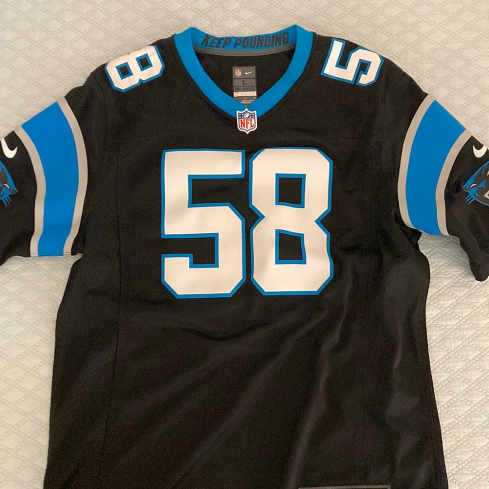 Thomas Davis Carolina Panthers jersey